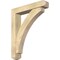 Ekena Millwork Thorton Craftsman Rough Sawn Bracket w/ Offset Brace, Douglas Fir, 6"W x 30"D x 36"H BKT0604X30X36THR04RDF - alternate 1
